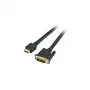 EFB-Elektronik HighSpeed HDMI+ - DVI-kabel, HDMI A - DVI 24+1 St-St 2 m, zwart fabrikant: EFB Elektronik (K5432SW.2)