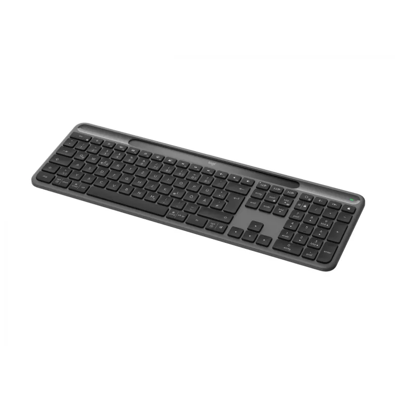 Logitech Signature Slim Solar+ K980 draadloos toetsenbord, Duitse QWERTZ, grafiet