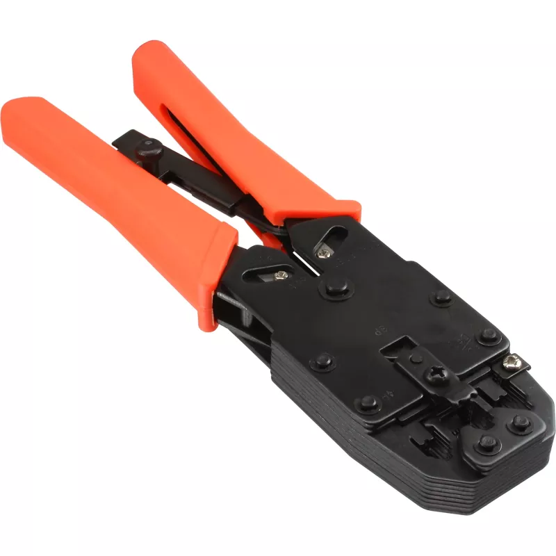 InLine krimptang gereedschap InLine 74103 voor RJ10 RJ11 RJ12 RJ45 DEC