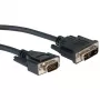 ROLINE DVI-VGA-kabel, DVI (12+5) ST - HD15 ST 2,0 m (11.04.5420)