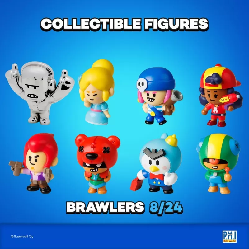 Brawl Stars S1 figuren – 8-pack Deluxe Box VER.B