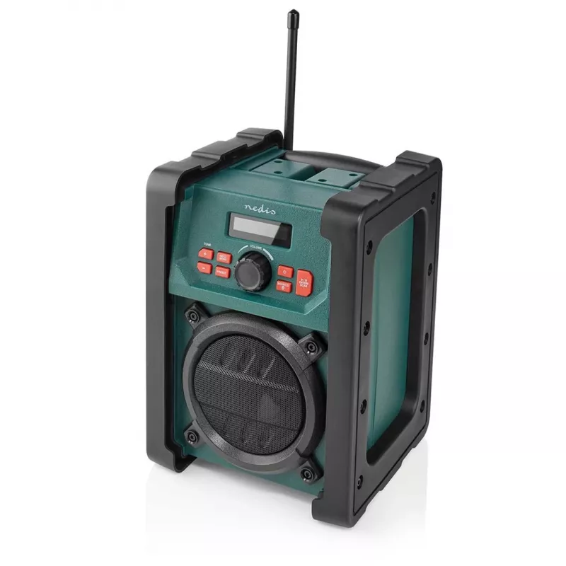 Radio Nedis RDDB3100GN 15W Bluetooth IP65 zwart/groen