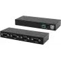 Exsys EX-13074HM - USB 2.0-converter, USB-B naar 4x RS-232, FTDI