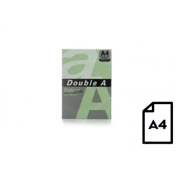 Kleurpapier Double A, 80 g, A4, 500 vel, Emerald