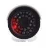 Dummy-camerabuis met IR-LED's, CEE IR1800 W — niet-functionerende bewakingsdummy
