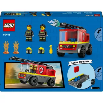LEGO CITY 60463 Brandweerwagen met ladder