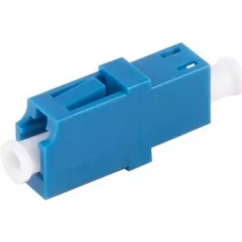 Glasvezeladapter S/CONN 07-60000 LC/LC enkelmodus blauw
