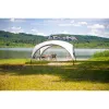 Paviljoen Event Shelter, 4,5 x 4,5 m (lichtgrijs/grijs)