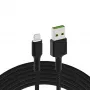 Green Cell KABGC05 Lightning-kabel 1,2 m zwart