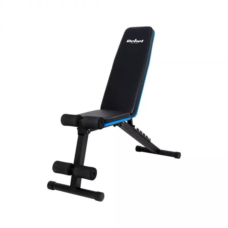 Rebel versterkte schuine bank met beenhouder REBEL ACTIVE – verstelbare helling, beensteun