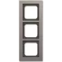 Busch-Jaeger Busch-axcent 1723-270 3-voudig afdekframe, platina