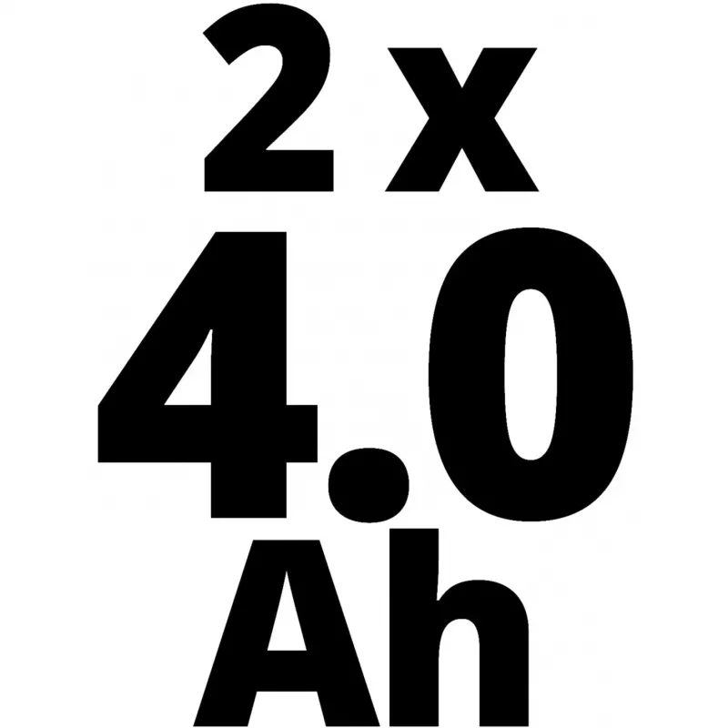 Accu 18 V 2 x 4,0 Ah EINHELL