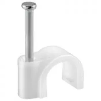 Kabelklem, wit - max. kabeldiameter 9,0 mm