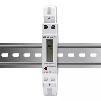 Eenfasige elektronische meter QOLTEC 50993 230V 30A