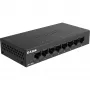 D-Link DGS-108GL unmanaged Gigabit Ethernet (10/100/1000) zwart