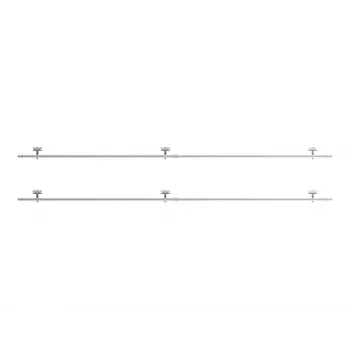 Anker SOLIX B5606341 schuindakhouder-set voor zonnepanelen, voor 2 modules, aluminium, zilver