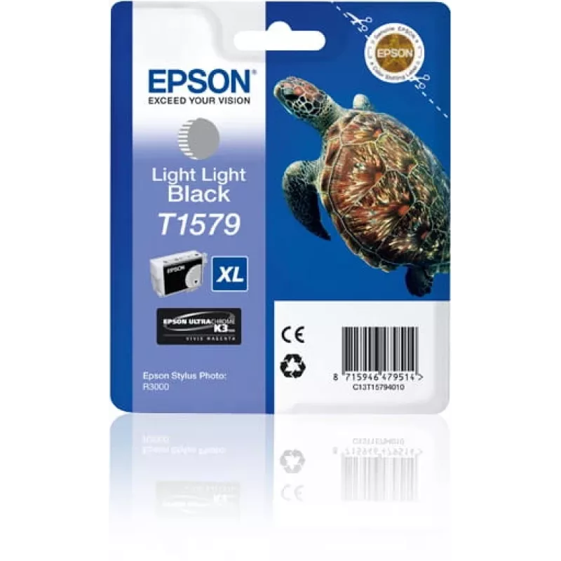 Cartridge Epson T1579 licht licht zwart C13T15794010