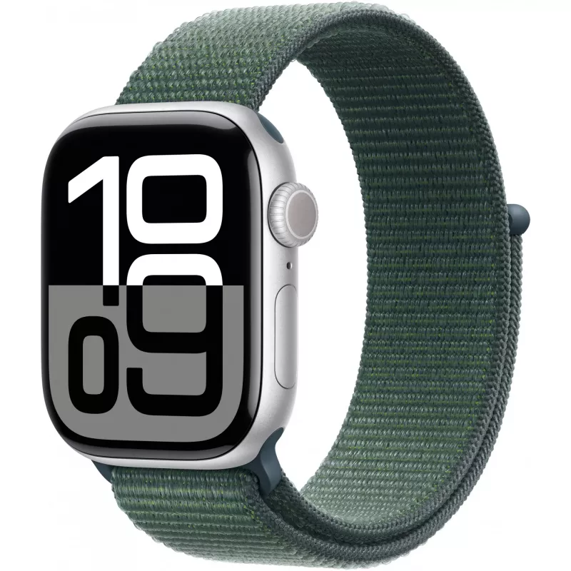 Band Apple Sport Loop 42 mm Lake Groen — nylon/polyester/elastaan, 1 stuk