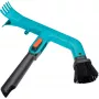 combisystem gootreinger 3651-20, bezem turquoise/zwart, zonder steel