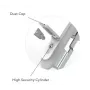 LANVIEW LVR-KEY-WK2 sleutel voor WK2-slot, voor RCCTV002/003/004/005 kasten, zwart