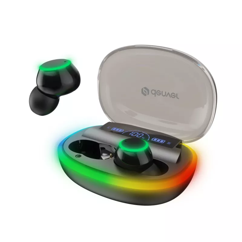 Denver TWE-55B True Wireless Bluetooth-oordopjes, zwart