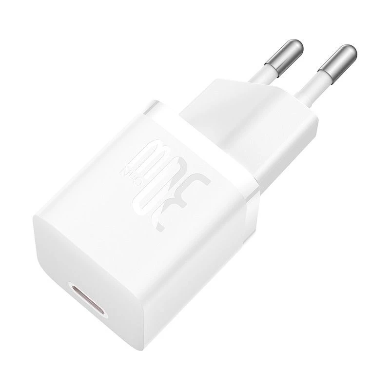 Baseus P10110902213-01 USB-C GaN5 mini 30W netlader wit