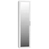 Top E Shop DUO SZAFKA BIEL slaapkamerkledingkast, 2 planken, 1 deur, wit