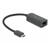 Adapter USB Type-C stekker naar 2,5 Gigabit LAN compact DeLOCK 66645
