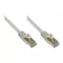 Good Connections patch-netwerkkabel RJ45 SF/UTP CAT5e 10m grijs 8550-100