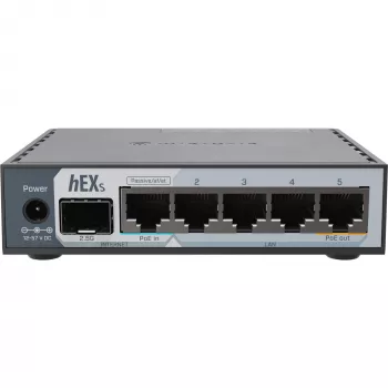 Mikrotik E60IUGS bekabelde router Gigabit Ethernet zwart
