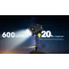 Sleutelhangerzaklamp Nitecore TINI3 zwart 600 lm USB oplaadbaar