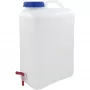 Waterkan 19 L, waterreservoir transparant/blauw
