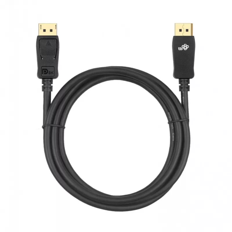 Kabel DisplayPort 1,8 m M/M v 1.4, zwart