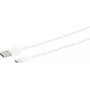 USB-kabel S/CONN 14-13043 USB 2.0 2 m USB A USB C wit