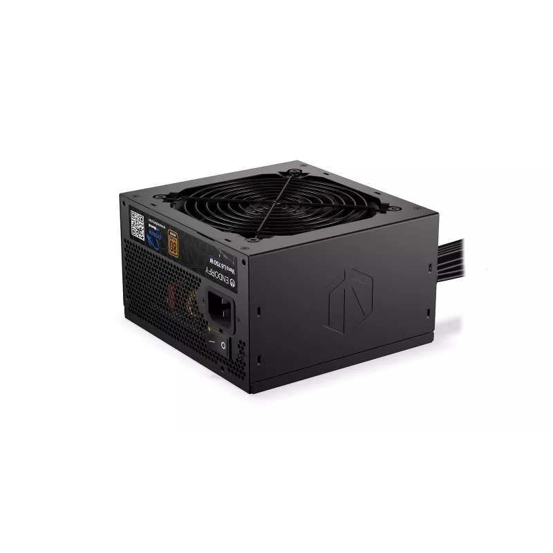Voeding ENDORFY Vero L6 750 W, 24-polig ATX, 80 PLUS Bronze, 120 mm ventilator, zwart