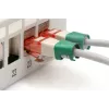 DIGITUS - kabelclips met kleurcodering - voor patchkabels - groen (verpakking van 100) (A-CC-G)