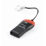 Kaartlezer Gembird FD2-MSD-3 USB 2.0 zwart rood