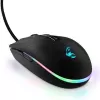 Gaming-muis MediaRange MRGS202 – rechtshandig, optisch, 4000 DPI, 6 knoppen, USB Type-A, zwart