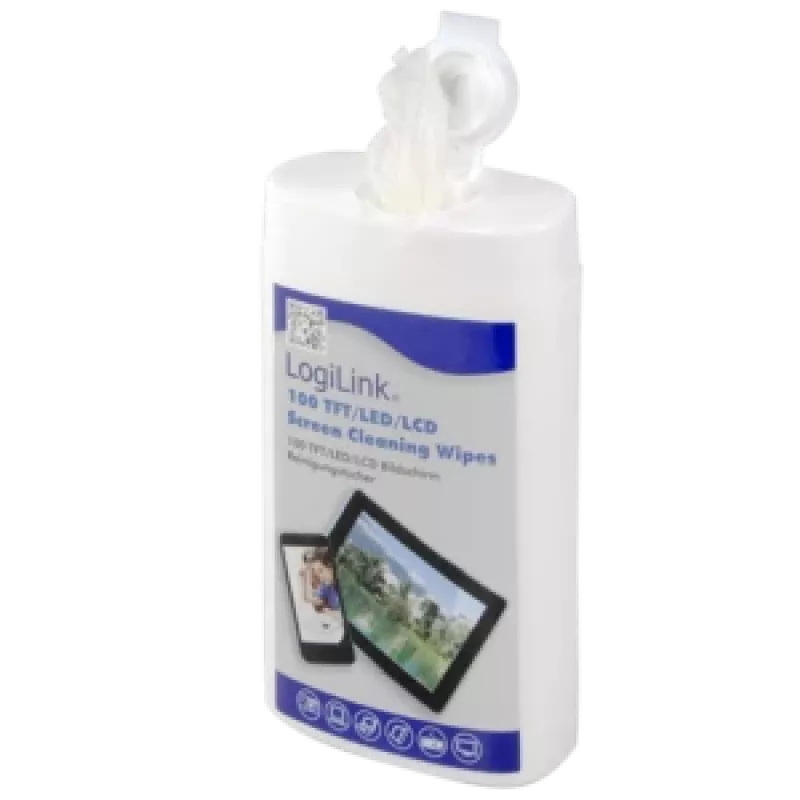 Apparatuur-reinigingsdoekjes LogiLink RP0010
