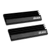 Akasa A-M2HS01-KT02 computer-koelsysteem SSD-koelblok/radiator zwart 1 - 2 (A-M2HS01-KT02)