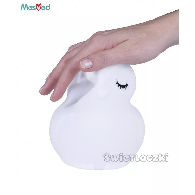 Siliconen-nachtlampje MM013 uil met afstandsbediening