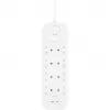 Overspanningsbeveiliging SurgePlus 8x Schuko 2xUSB-C 900J 2m