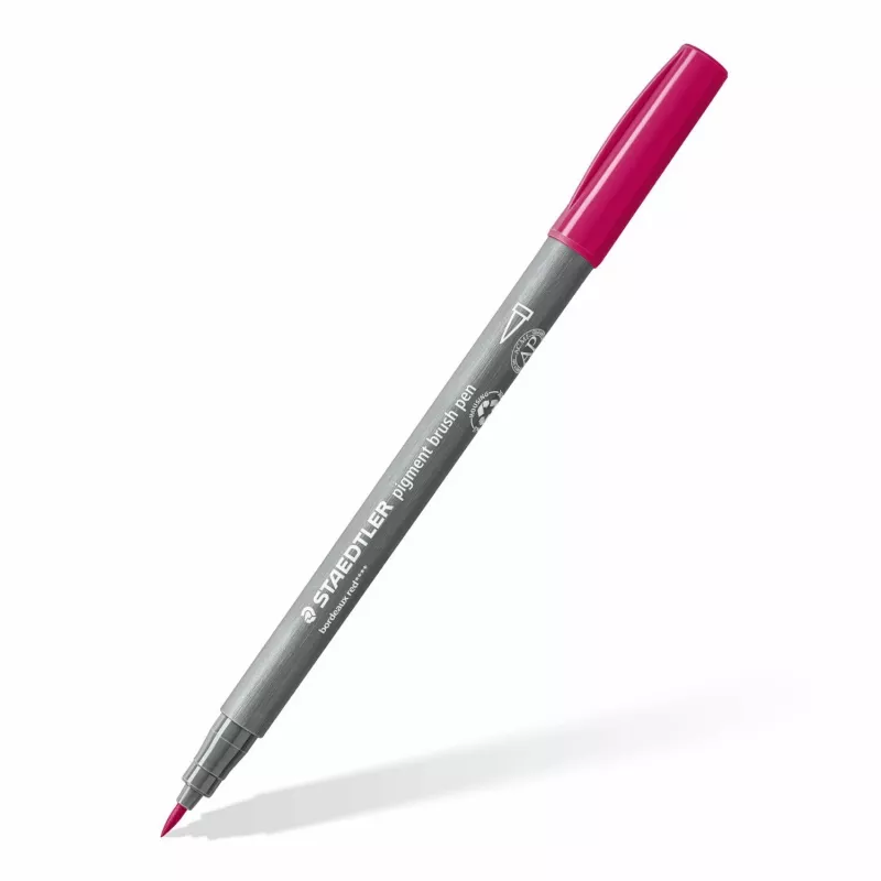 Staedtler Design Journey 371 BK4-3 pigment penseelstiftenset, Forest Colors, 4-delig