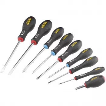 Handschroevendraaierset STANLEY FATMAX FMHT65424-0 – 20-delig, rechte schroevendraaiers, platte en Pozidriv-tips