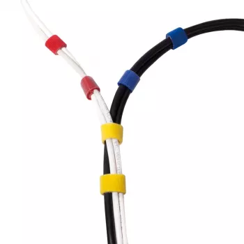 LogiLink KAB0053 kabelbinder klittenband kabelbinder klittenband blauw 1 stk.