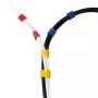 LogiLink KAB0053 kabelbinder klittenband kabelbinder klittenband blauw 1 stk.