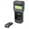 Netwerkkabeltester GEMBIRD NCT-31 — doorgangstester met LCD, ondersteuning voor RJ-11/RJ-12/RJ-45, zwart