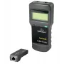 Netwerkkabeltester GEMBIRD NCT-31 — doorgangstester met LCD, ondersteuning voor RJ-11/RJ-12/RJ-45, zwart