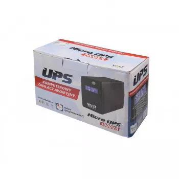 UPS noodstroomvoorziening VOLT POLSKA MICRO 1000VA 600W 1x9ah