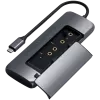 SATECHI USB-C M.2 NVMe / SATA SSD-behuizing